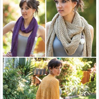 Sunshine Daydream Scarves in Be Sweet Bamboo