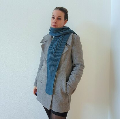 Cable connection Shawl