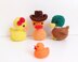 No Sew Rubber Duck / Gummiente Plüschtier
