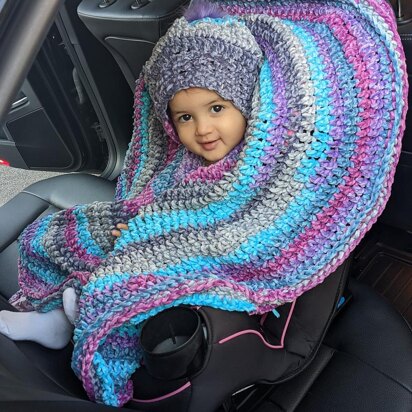 Toddler carseat poncho