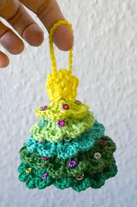 Crochet Pattern: Magical 3D Christmas Tree
