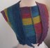 Color-Blocked-and-Seamed Scarf