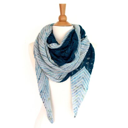 Assana Wrap - knitting pattern