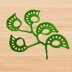 Crochet Leaves Branch Pattern PDF + Video Tutorial for Beginners