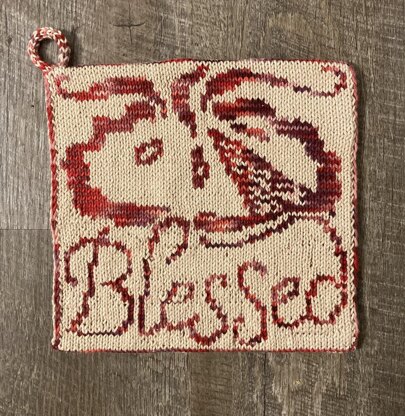 Blessed Apple Pie Potholder