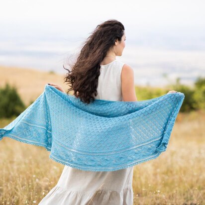 Lily Shawl - knitting pattern