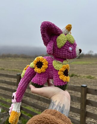 Pink Floral Creature. Monster