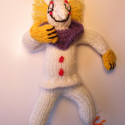 Clown Inspired Quentin Blake Doll Toy