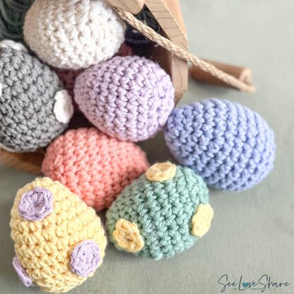 Polka Dot Easter Eggs