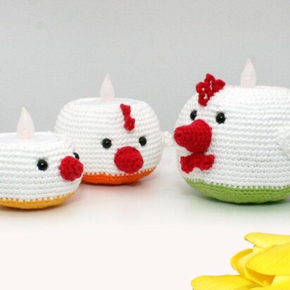 Tealight Holders - Chickens