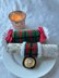 DK knitting pattern Tartan Plaid Christmas cracker and Napkin ring