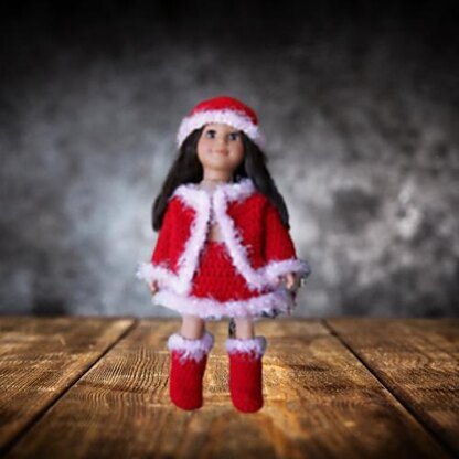 Christmas Doll Outfit