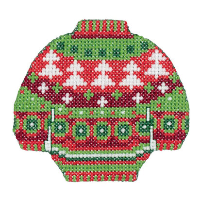 Klart Christmas Trees Sweater Cross Stitch Kit