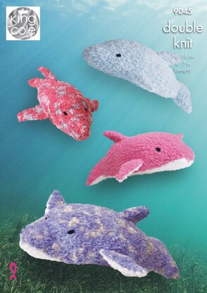 Dolphins in King Cole Cuddles DK - 9045pdf - Downloadable PDF