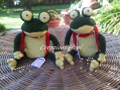 Amigurumi Osvaldo the Frog