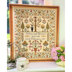 Historical Sampler Company Wedding Sampler Cross Stitch Kit - 33cm x 39cm