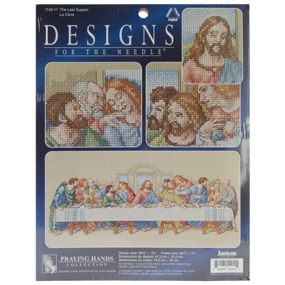 Janlynn The Last Supper Cross Stitch Kit - 26.5 x 10 inches