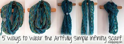 Artfully Simple Infinity Scarf