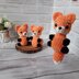 Crochet Pattern Little Fox Keychain