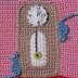 Hickory Dickory Dock mouse potholder