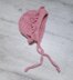 Baby Bonnet with Frill Trim PDF Knitting Pattern, 0-12 months