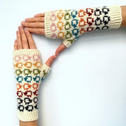 Fingerless Gloves Knitting Pattern (Step-by-Step Tutorial) - Sheep