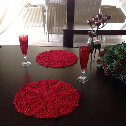 Crochet Placemat N 104