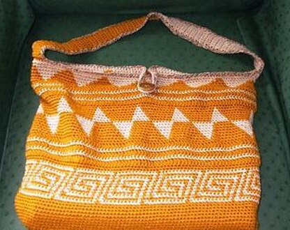 Tapestry Crochet Tote Bag