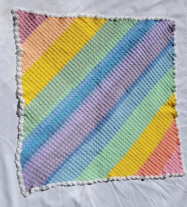 Rainbow C2C Blanket