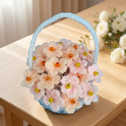 Cherry Blossom Basket