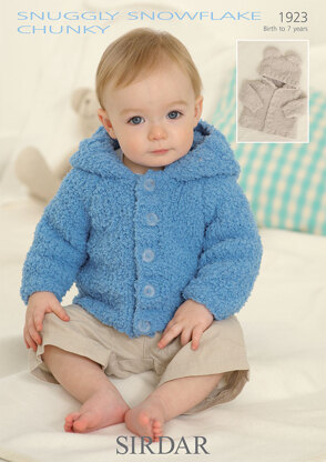 Jackets in Sirdar Snuggly Snowflake Chunky - 1923 - Downloadable PDF