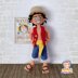 Luffy Amigurumi Pattern