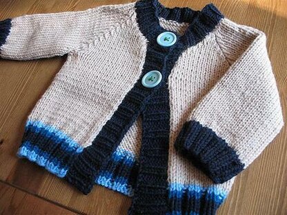 Keep on Truckin' Baby Cardigan