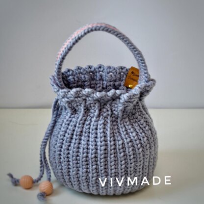 Daisy Draw String bag