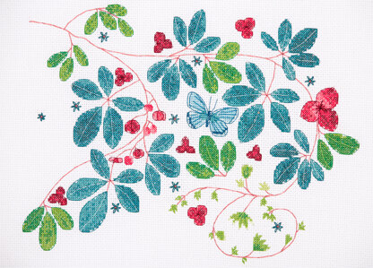 Glasshouse Vine Cross Stitch Dee. H