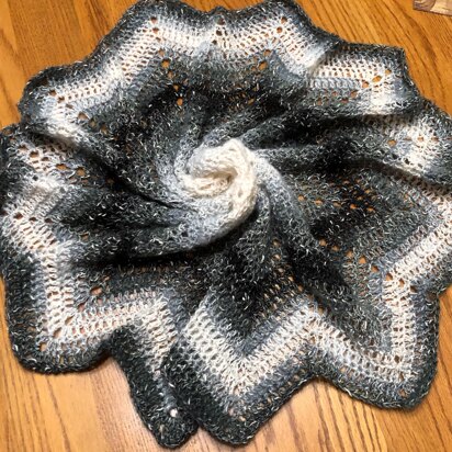 Gothic Crochet Center Piece