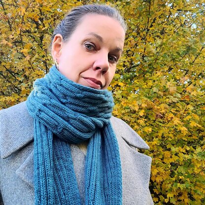 Cable connection Shawl