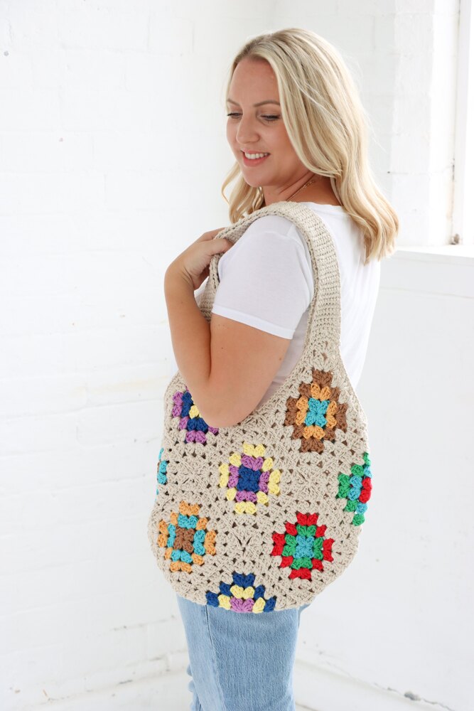 Not The High Street Tote Bag Crochet pattern by Sarah-Jayne