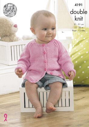 Baby Set in King Cole DK - 4191 - Downloadable PDF