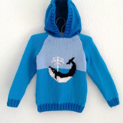 Whale Hoodie