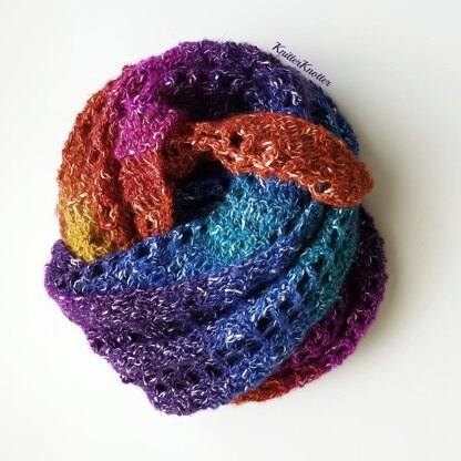 Rainbow Shawlette