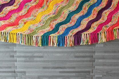 Spring Fringe Scarf