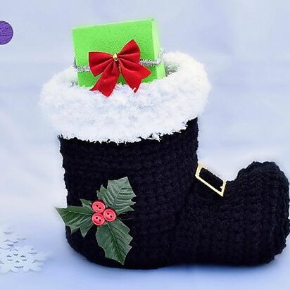 Santa Boot Basket