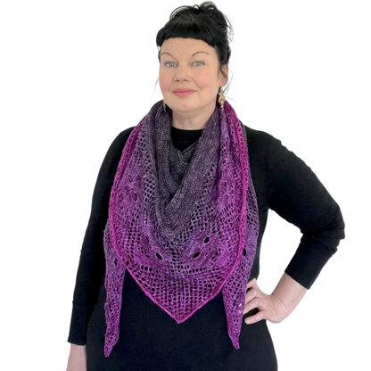 AMBAH The Ghost Knitter's Shawl PDF