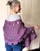 Easy Prayer Shawl Comfort Shawl Circles of Solace Wrap Shawl