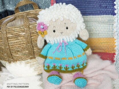 Cute Knit Lamb