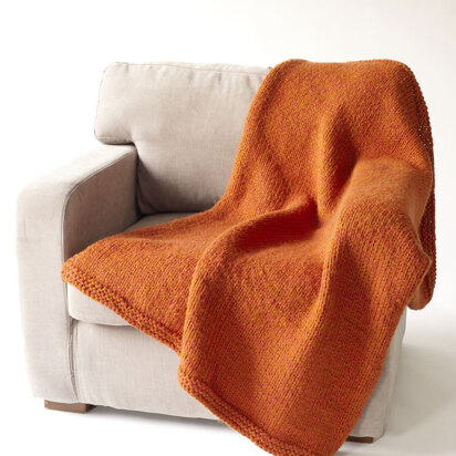 Plush Throw in Lion Brand Jiffy - 70381AD