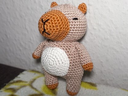 Crochet Pattern For The Capybara
