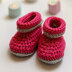 Babyschuhe Ivelle aus Hoooked Somen