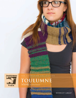 Toulumne Scarf in Juniper Moon Herriot Great - J12-04 - Downloadable PDF